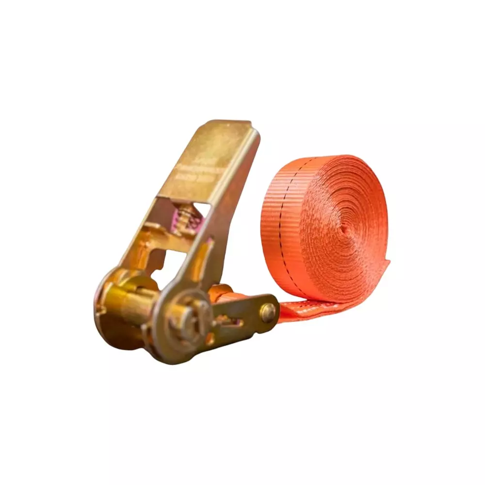 GTCFI Heavy Duty Endless Ratchet Tie Down Strap 1000 Kg Load Capacity 25 mm 10 m Polyester Orange