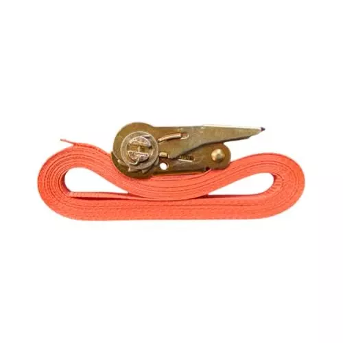 GTCFI Heavy Duty Endless Ratchet Tie Down Strap 1000 Kg Load Capacity 25 mm 10 m Polyester Orange