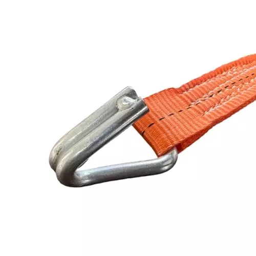 GTCFI Heavy Duty Ratchet Tie Down Strap 1000 Kg Load Capacity 25 mm 7 m Polyester Orange