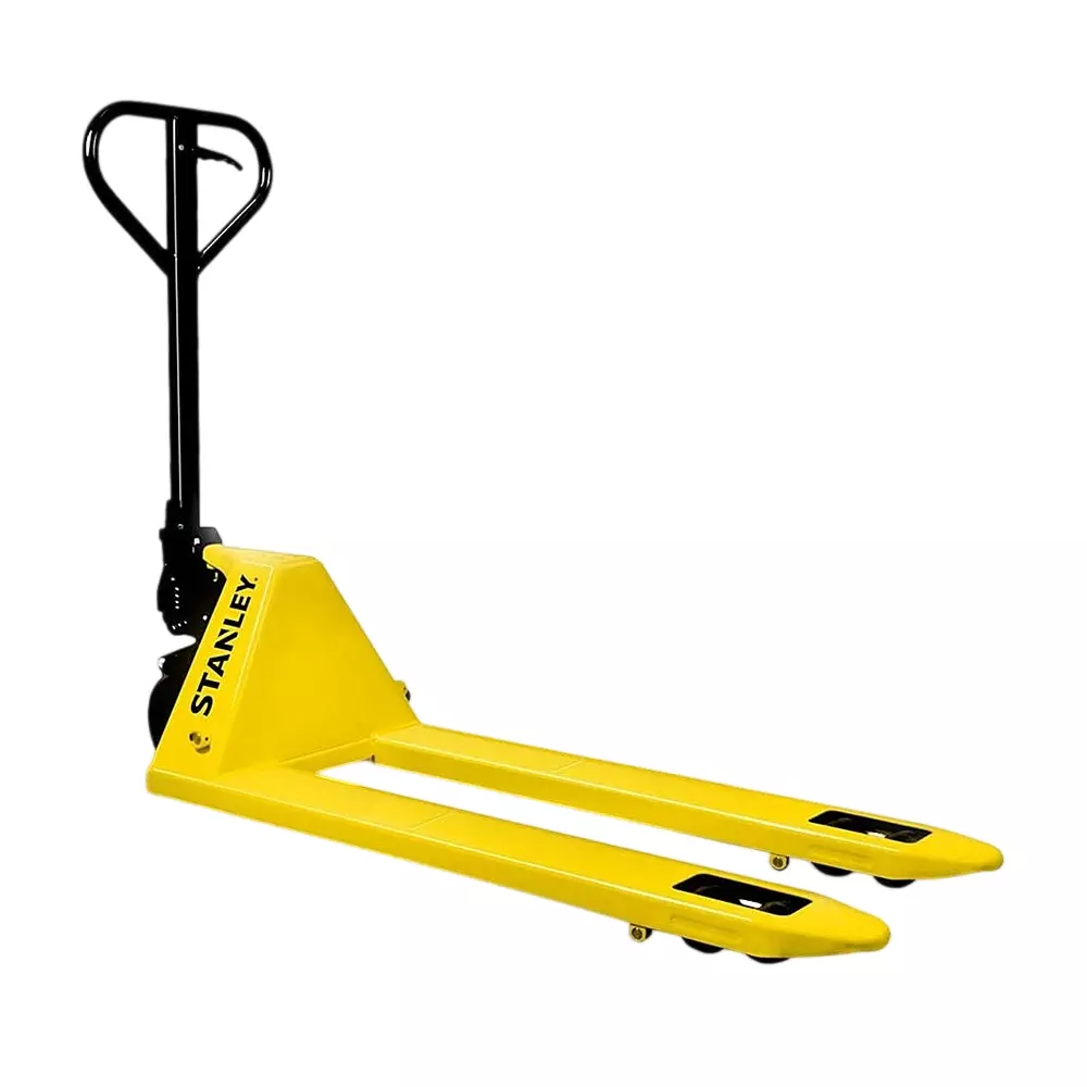 STANLEY 2 Ton Pallet Truck Wide with 22 mm Ground Clearance and 75 - 195 mm Fork Height, SXWT-CPT-20W