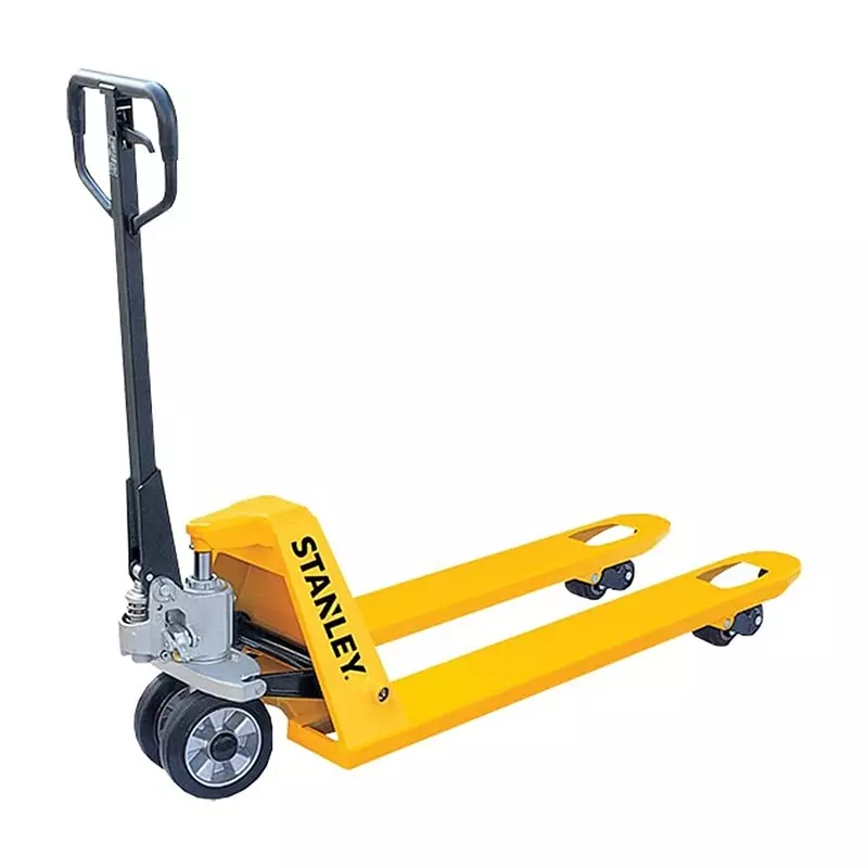 STANLEY 1 Ton Pallet Truck Extra Long with Square Shape Handle and Powder Coated Finish, SXWT-CPT-25XXL