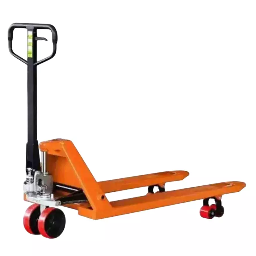 Hartley Hand Pallet Truck with Wide Forks and 6 Pc Nylon Wheel 2000 Kg Capacity, ‎NS HPT-2T