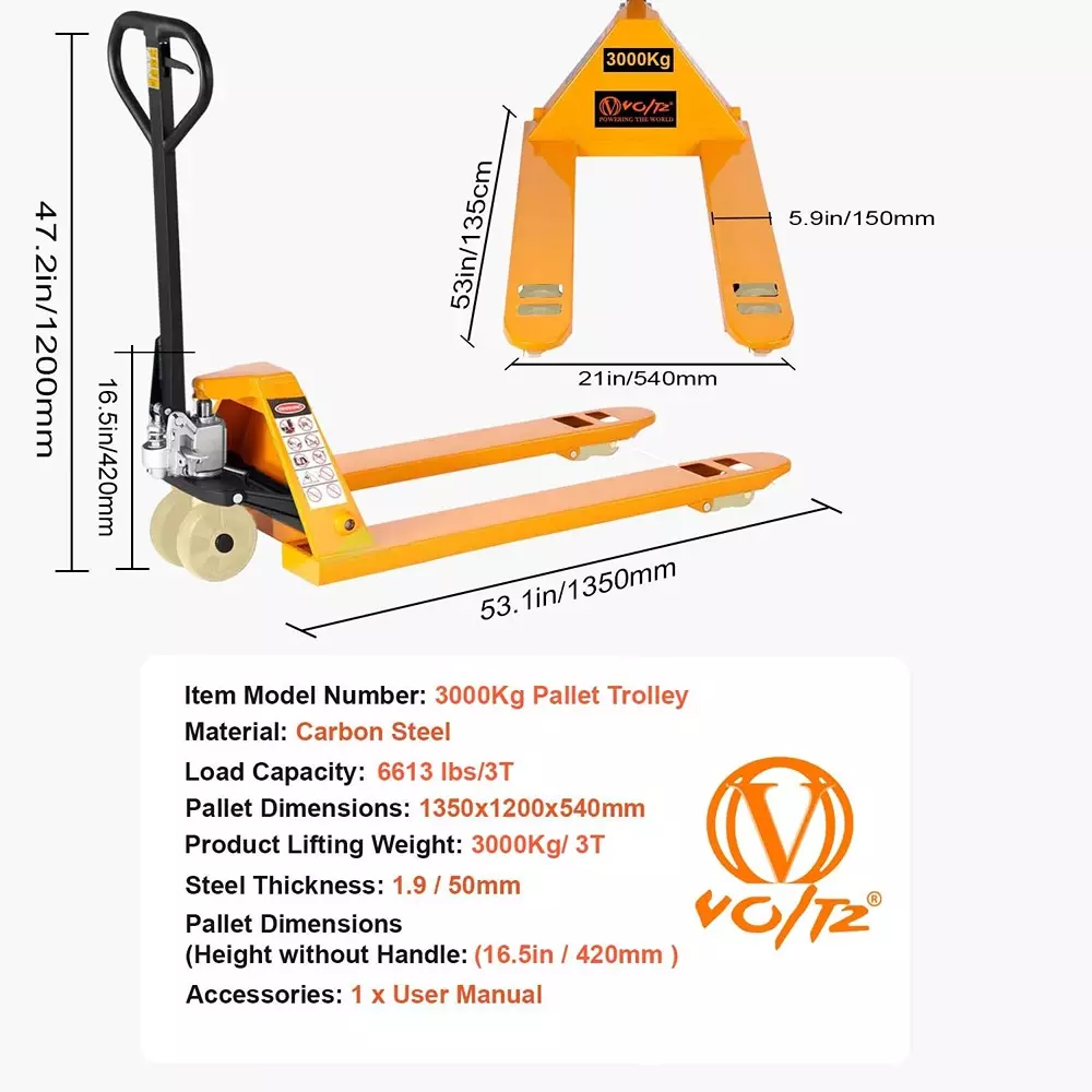 voltz-hydraulic-hand-pallet-truck-3-ton-load-capacity-3-stage-lever-control-system-and-210-mm-max-lift-height-voltz-pt-3