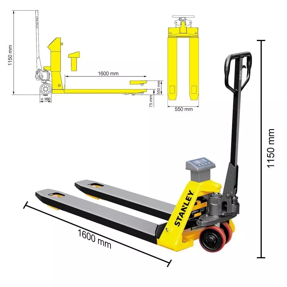 stanley-2-ton-scale-pallet-truck-with-steel-square-shaped-rubber-wrapped-and-175-cm-lifting-height-sxwti-cpt-scale1