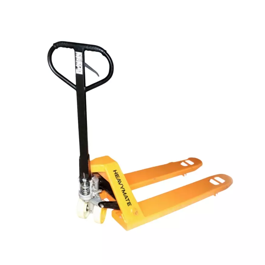 SWIFT Heavymate Hand Pallet Truck 2500 Kg (2.5 Ton) Capacity 550 mm (21.6 inch) Fork Width Mild Steel Yellow