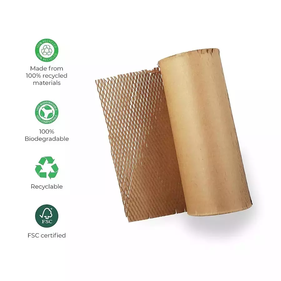 Generic Honeycomb Packing Roll Hexroll 250 mmx100 m Brown