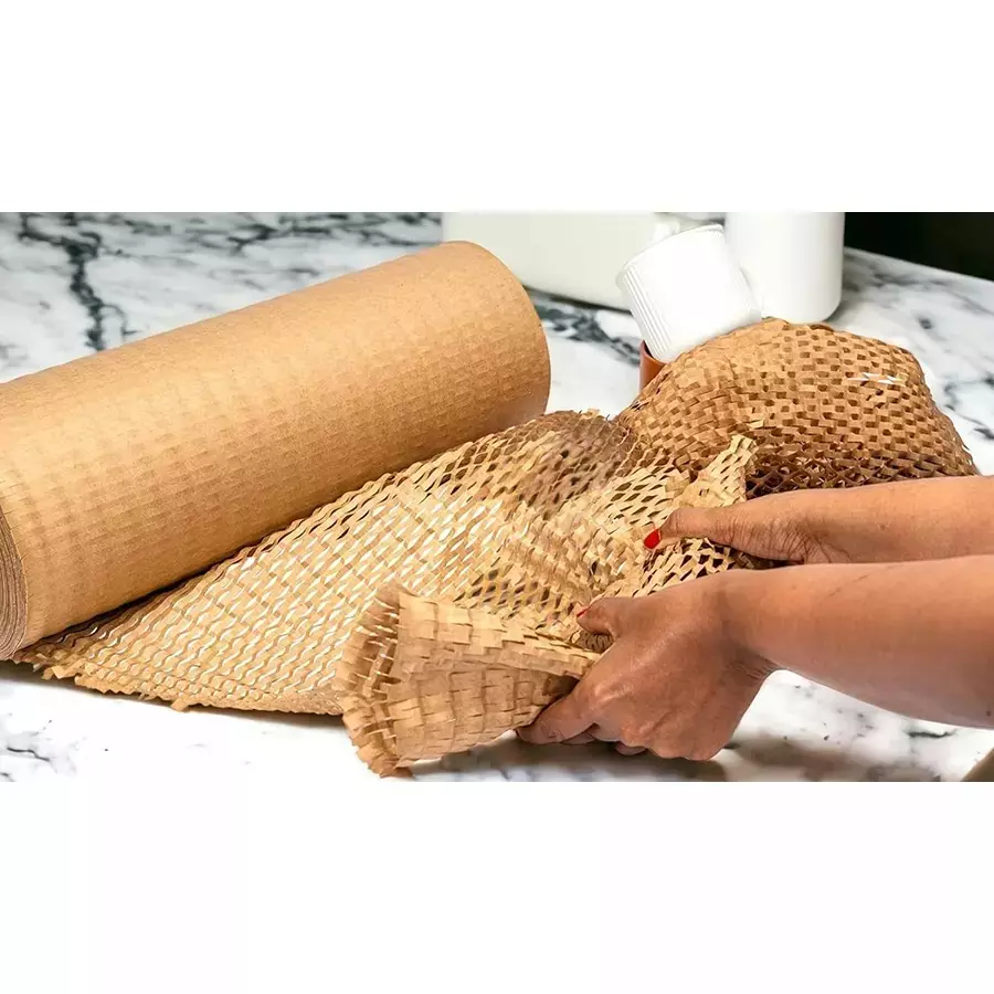 Generic Honeycomb Packing Roll Hexroll 250 mmx100 m Brown