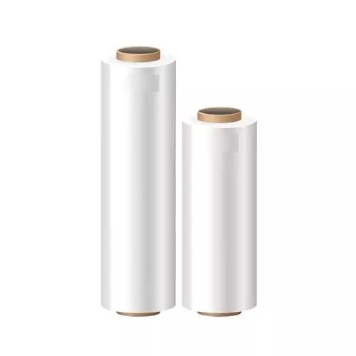 MM WILL CARE Biodegradable Seting Material White 18 inch and 12 inch x 130 m Size (Set of 2)