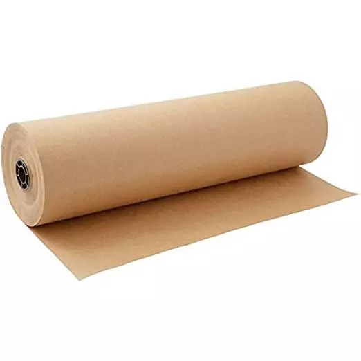 MM WILL CARE Wrapping Paper Brown 24 inch x 50 m