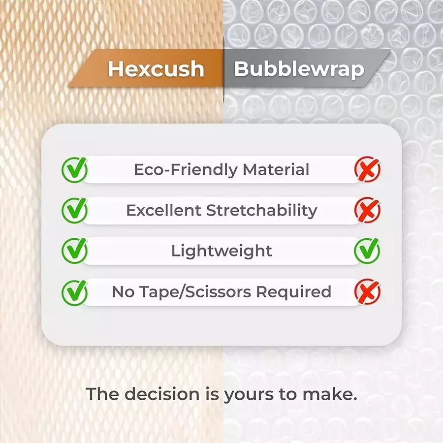 Generic Honeycomb Packing Roll Hexroll 250 mmx100 m Brown (Pack of 5)