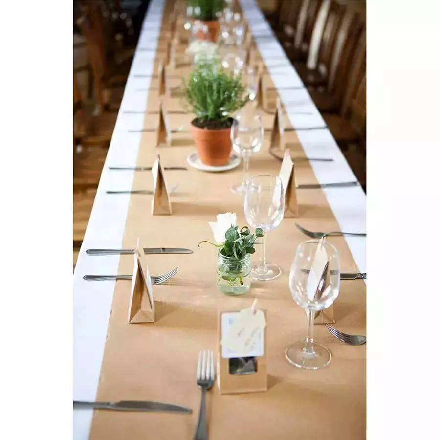 GENERIC Kraft Liner Paper Roll Brown 20 inch x 25 m (Pack of 4)