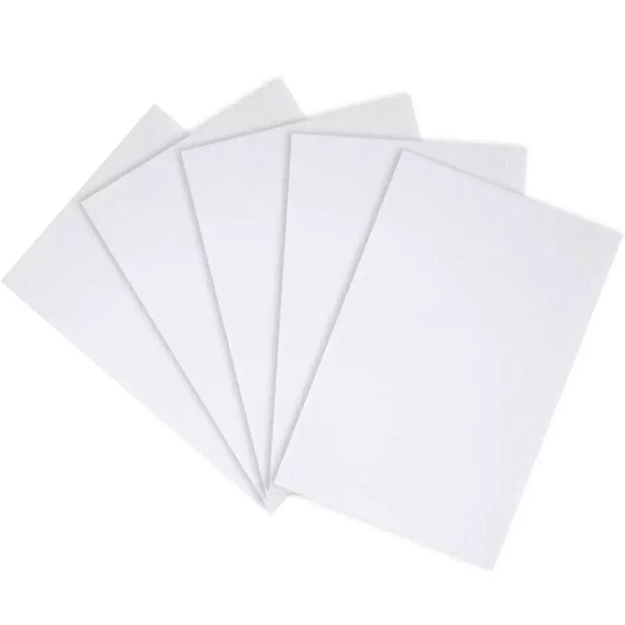 SINGHAL PP Corrugated Sheets White 5 mm Thickness 228.6 x 381 mm (9 x 15 inch) (Pack of 18)