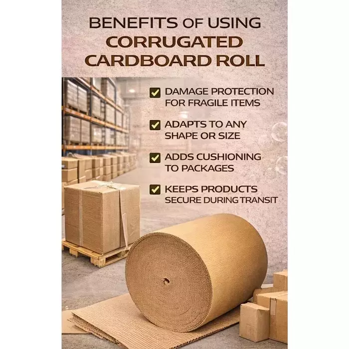 generic-2-ply-corrugated-paper-roll-brown-color-for-packaging-and-sealing-roll-of-100-m