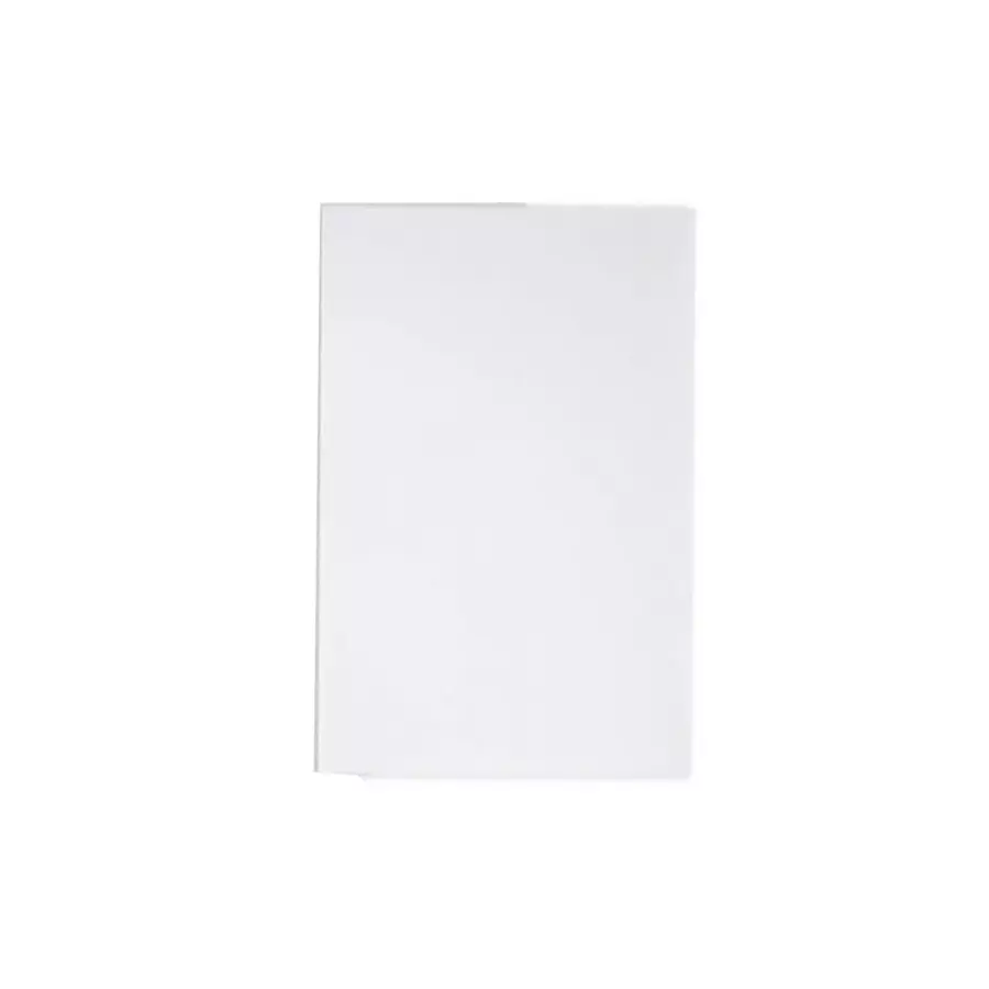 SINGHAL PP Corrugated Sheets White 5 mm Thickness 228.6 x 381 mm (9 x 15 inch) (Pack of 50)