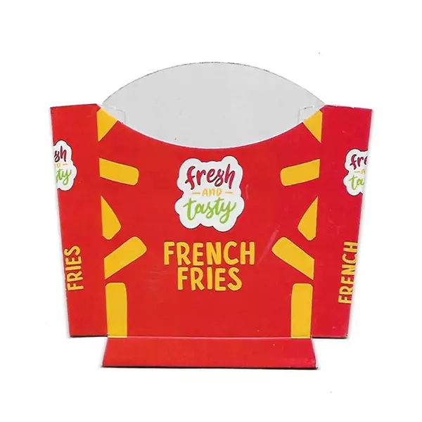 GENERIC French Fries Container Red Printed, Fry-003 (Pack of 50 Pcs)