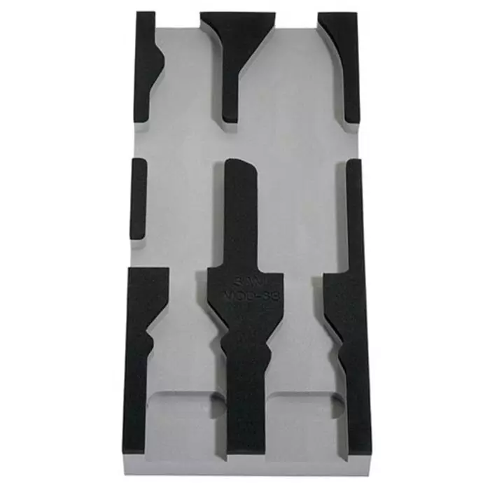 Sam Tool Tray Foam inner Dimensions 405x180x40 mm W 180 L 405 H 40 mm, MOD-63