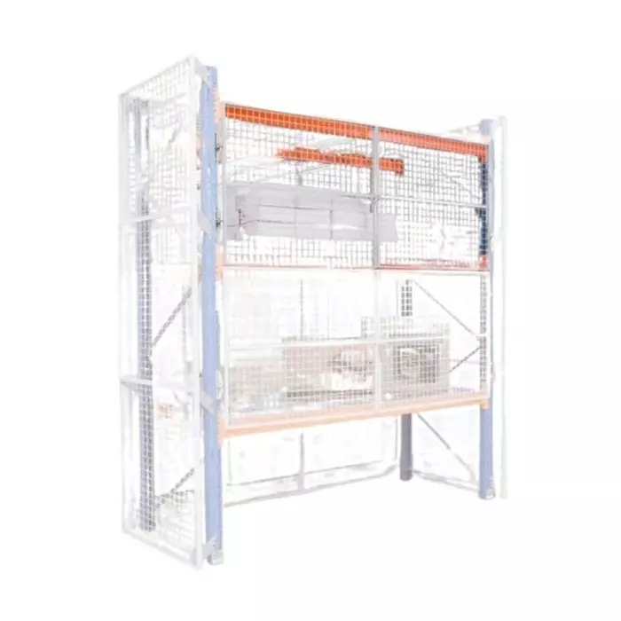 Manorga Galvanised Sheet Steel Storage Rack System Shelving System, AXZPORTGRIPAL1127