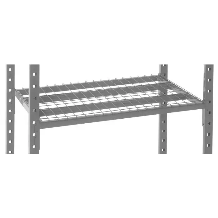 Manorga Blue Sheet Steel Galvanised Storage Rack System Shelving System 1260 mm x 600 mm, ZBNIVEAU1260SUP01