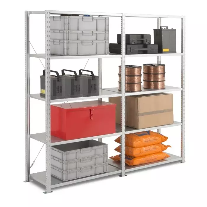 Manorga Steel Galvanised Storage Racking 1250 mm 1250 mm x 600 mm, BTNIVSUPTOLE1260A