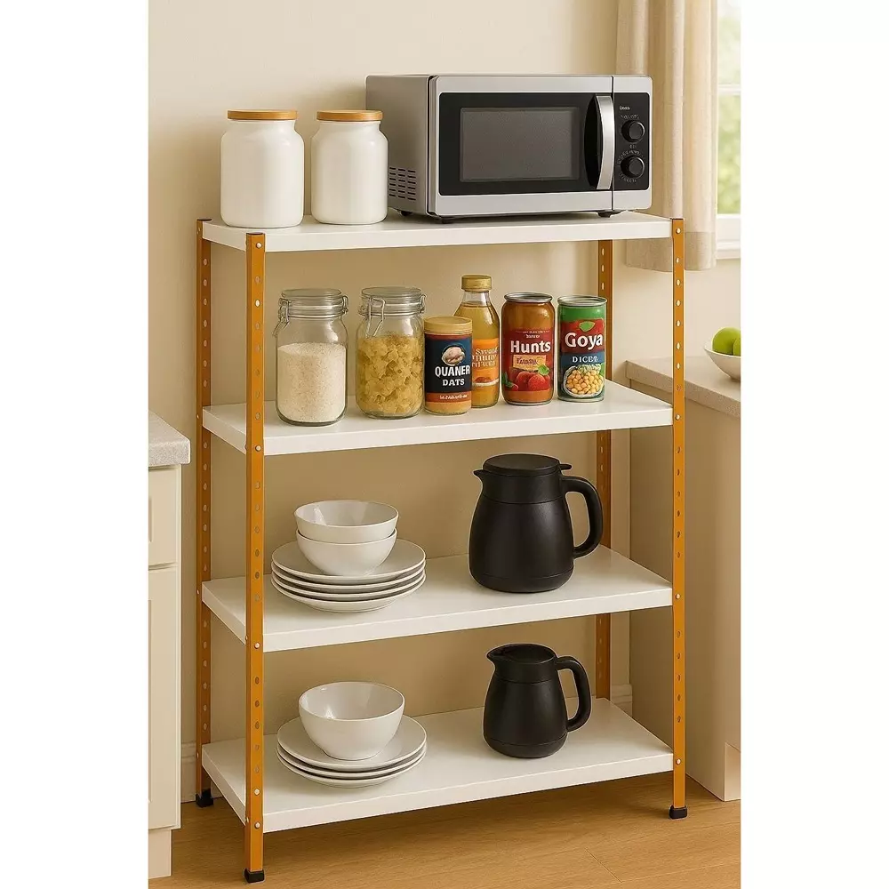 spacious-metal-kitchen-cabinet-orange-and-ivory-4-shelves-15x24x47-inch