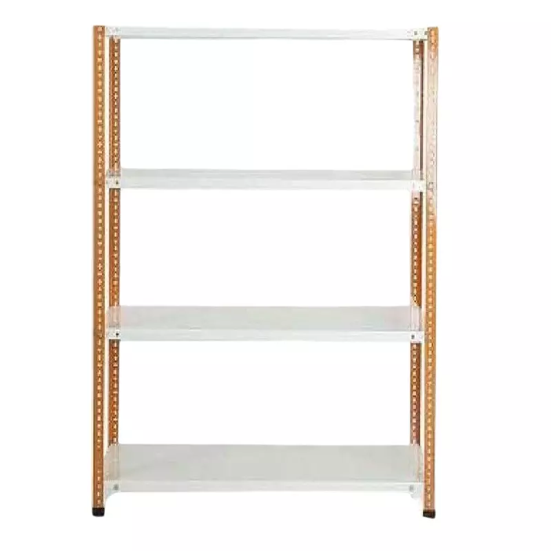 spacious-metal-kitchen-cabinet-orange-and-ivory-4-shelves-15x36x47-inch