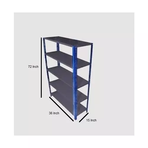 spacious-luggage-rack-iron-blue-and-grey-5-shelves-15x36x72-inch-size