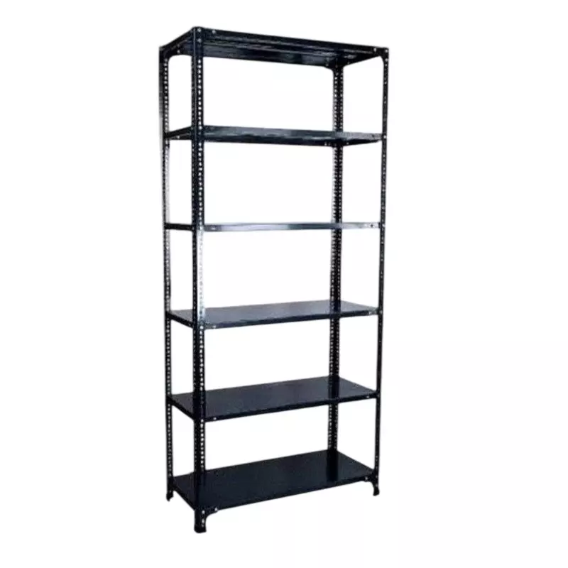 Spacious Luggage Rack Grey 6 Shelves 12x24x78 inch Size