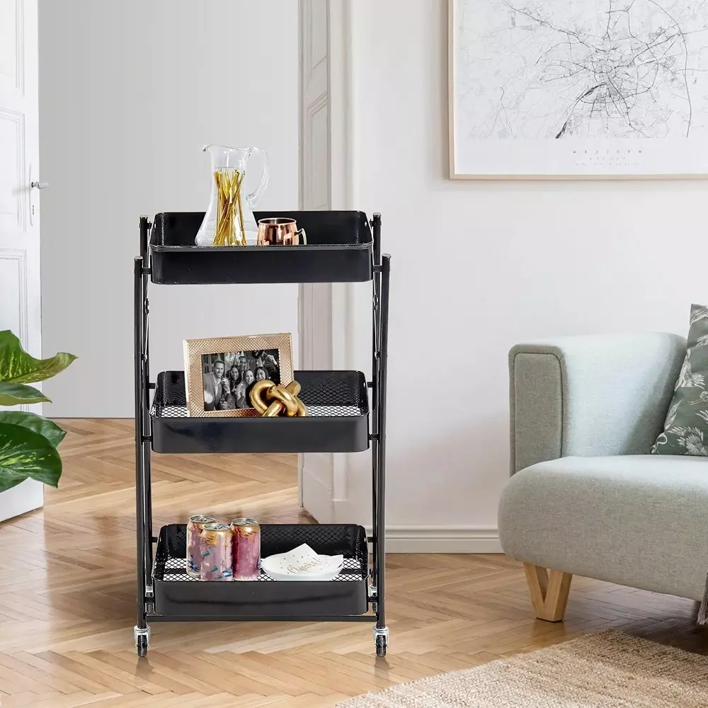 bigapple-multipurpose-foldable-rack-trolley-iron-3-tier-77x46x30-cm-overall-size-black-with-4-rubber-wheels