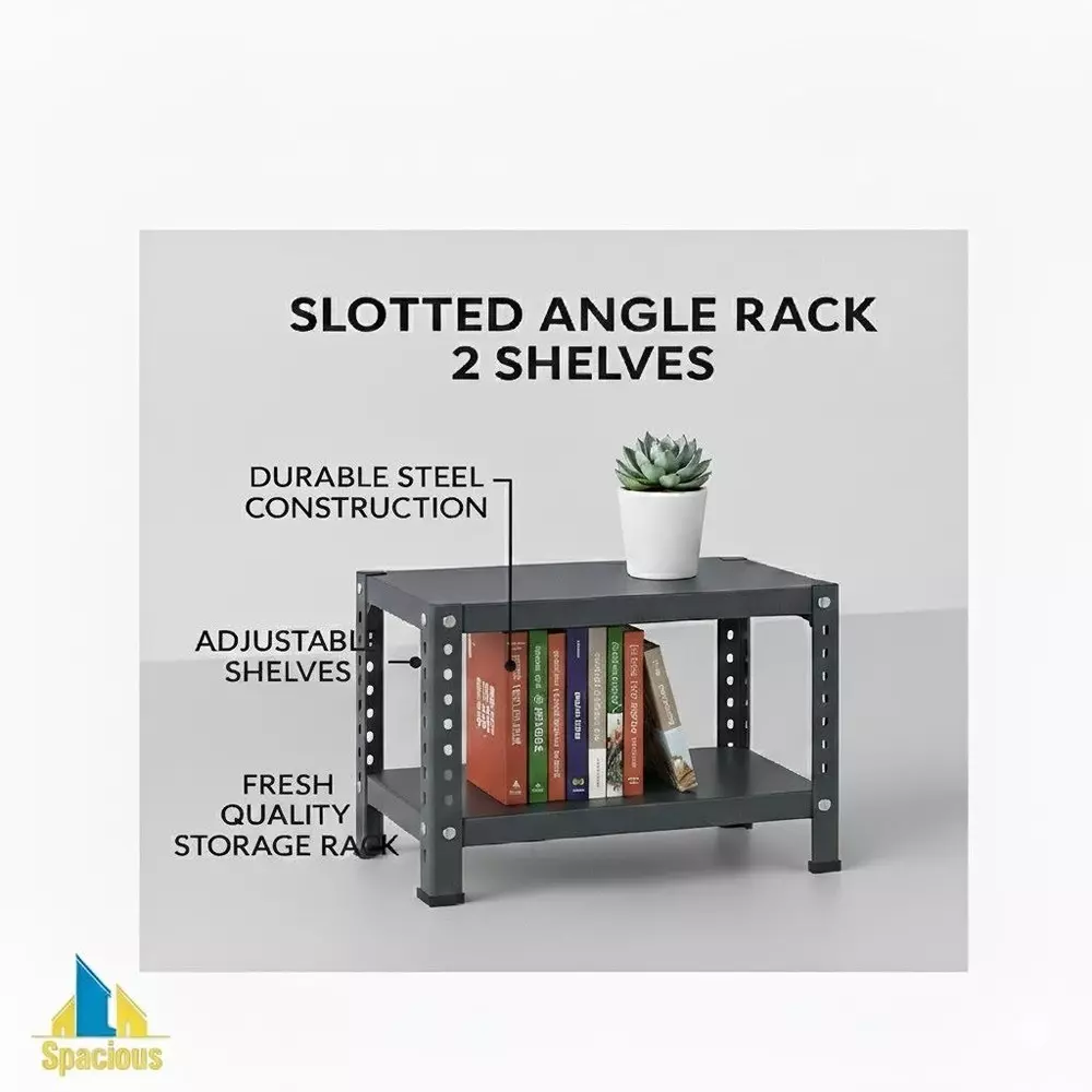 spacious-shopsy-book-shelf-storage-rack-metal-grey-2-shelves-12x32x23-inch-new-shopcy12_32_23_shv2