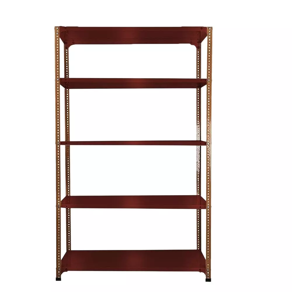 spacious-metal-kitchen-cabinet-dark-chocolate-5-shelves-12x36x78-inch