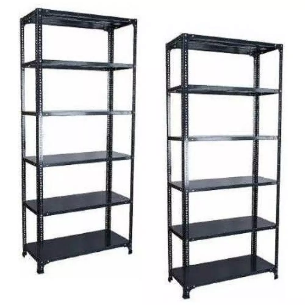 Spacious Metal Kitchen Cabinet Grey 6 Shelves 9X33x78 inch Size (Pack of 2)