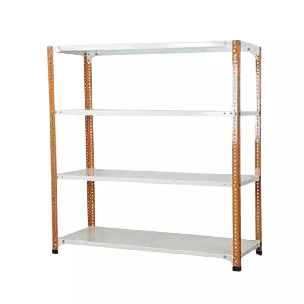 spacious-metal-kitchen-cabinet-orange-and-ivory-4-shelves-18x36x59-inch