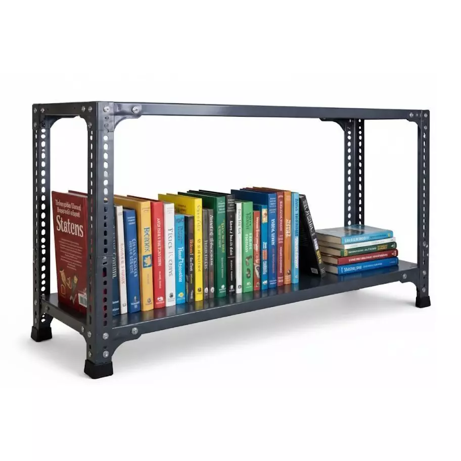 spacious-book-shelf-rack-grey-2-shelves-12x36x24-inch-size
