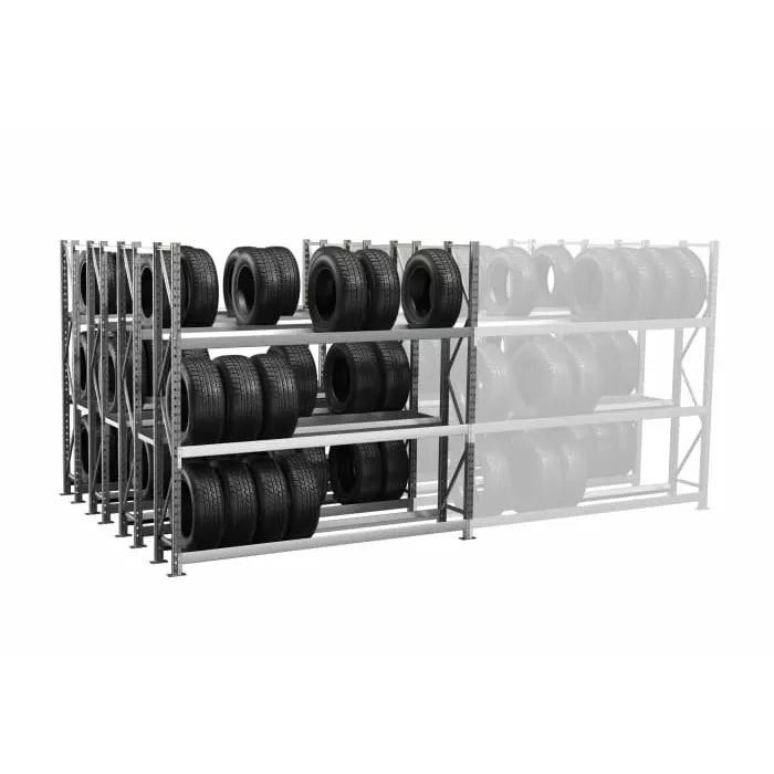 Manorga Storage Rack System Shelving System, ZRPNEU4F3N2020ED2