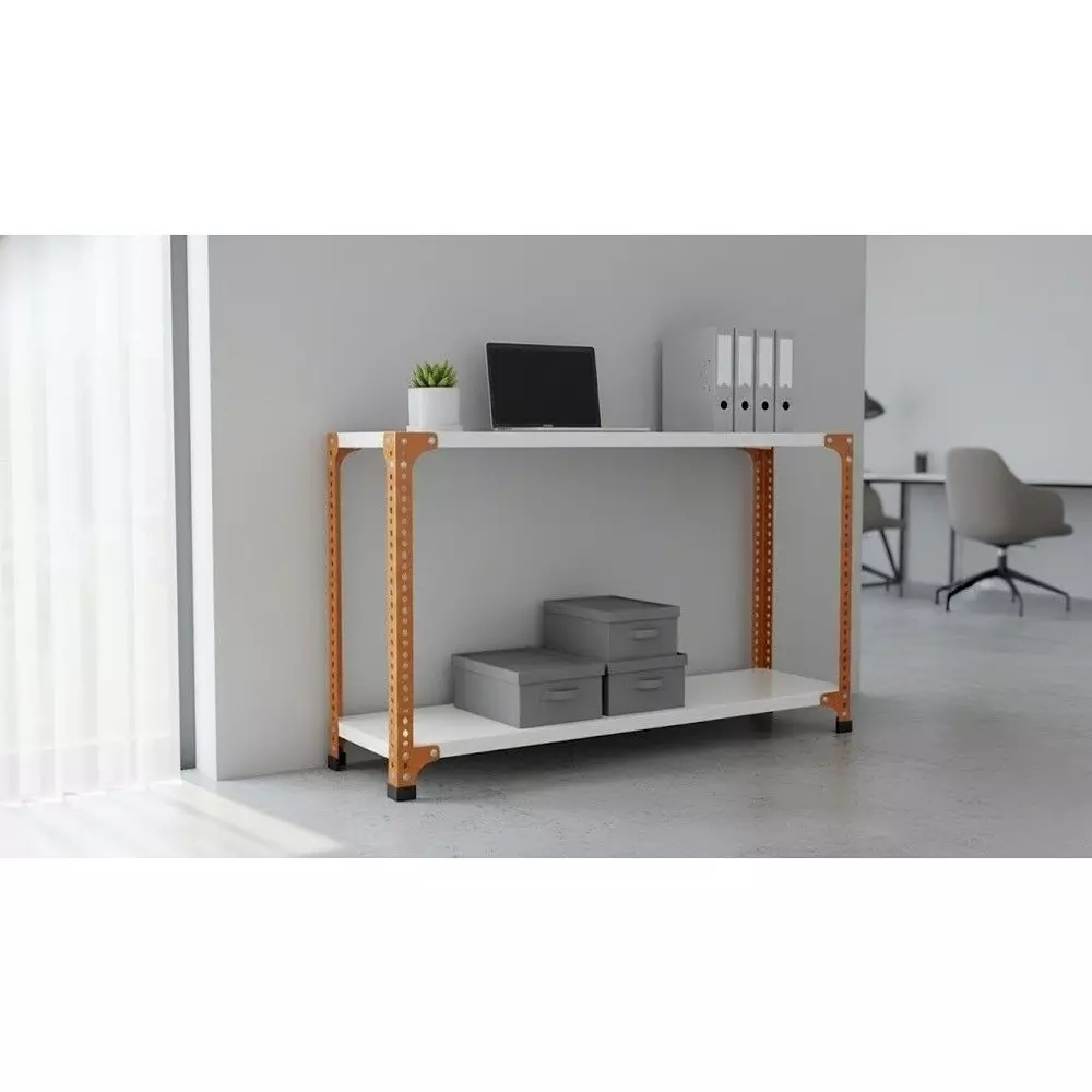 spacious-shopsy-book-shelf-storage-rack-metal-grey-2-shelves-12x35x24-inch-shp-ongivry12x35x24