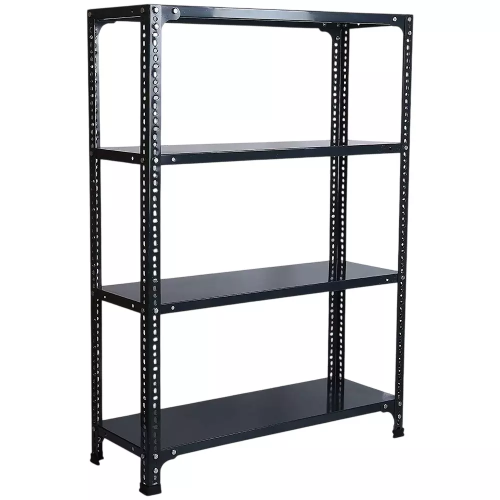 Spacious Metal Kitchen Cabinet Grey 4 Shelves 12x24x72 inch Size