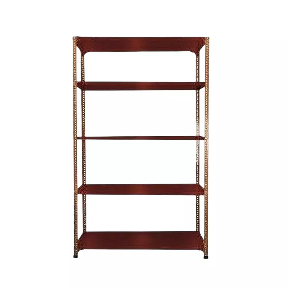 spacious-metal-kitchen-cabinet-dark-chocolate-5-shelves-15x36x73-inch