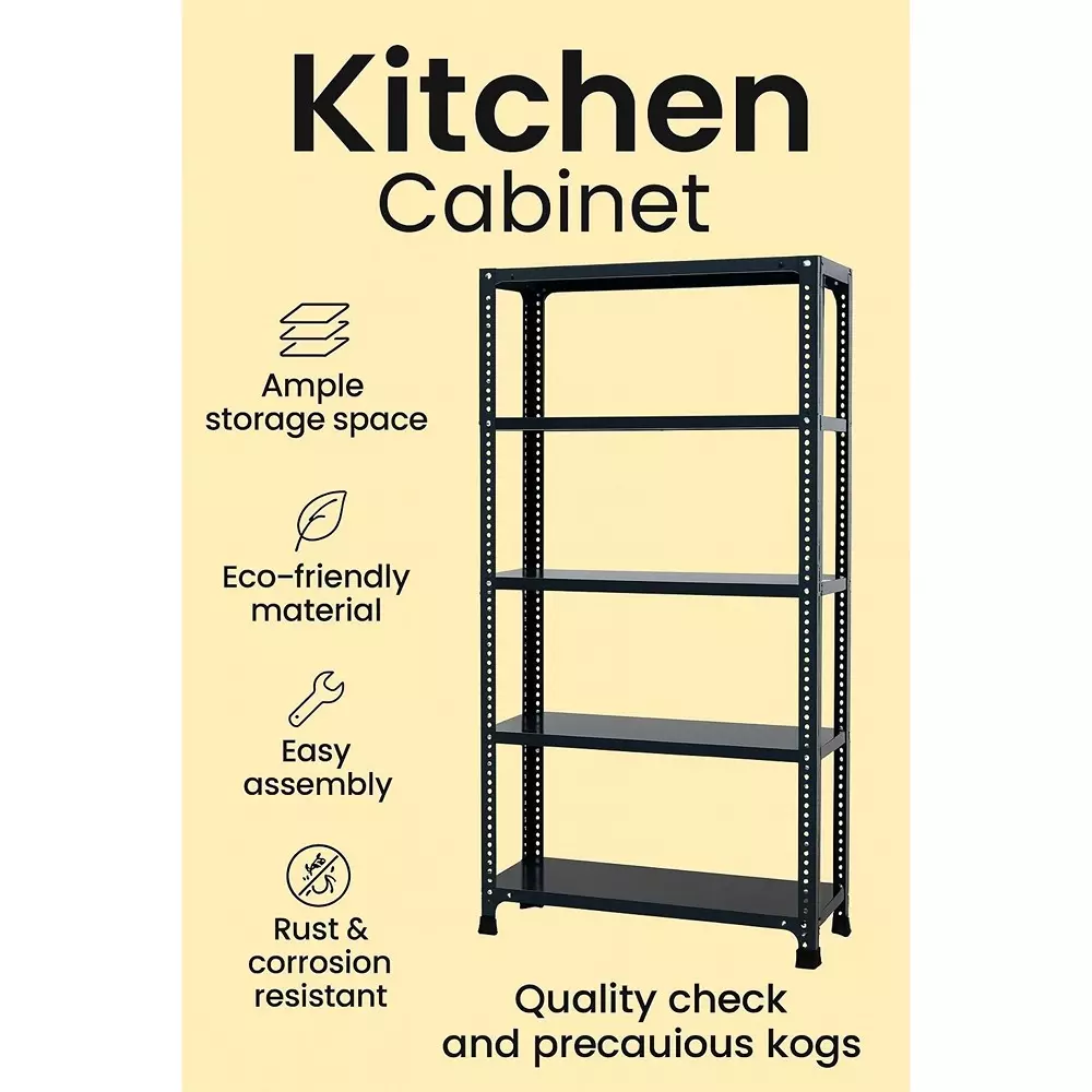 spacious-metal-kitchen-cabinet-orange-and-ivory-5-shelves-15x36x79-inch