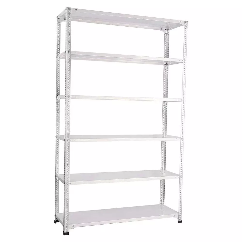 spacious-luggage-rack-white-color-6-shelves-18x36x77-inch