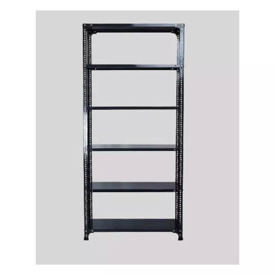 spacious-luggage-rack-iron-grey-6-shelves-12x24x79-inch-size