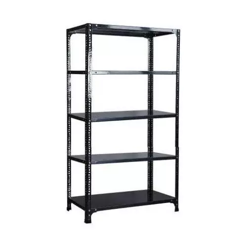 Spacious Luggage Rack Grey 5 Shelves 12x36x47 inch Size