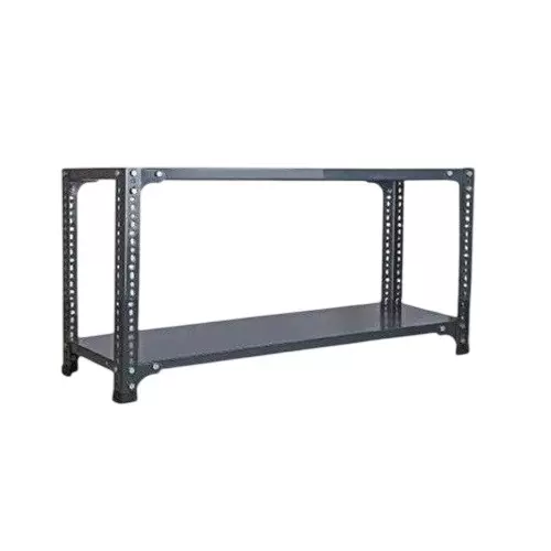 Spacious Luggage Rack Grey 5 Shelves 18x36x87 inch Size
