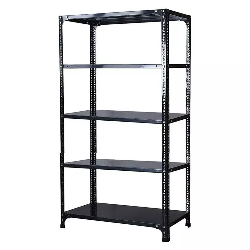 Spacious Luggage Rack Grey 5 Shelves 24x36x59 inch Size