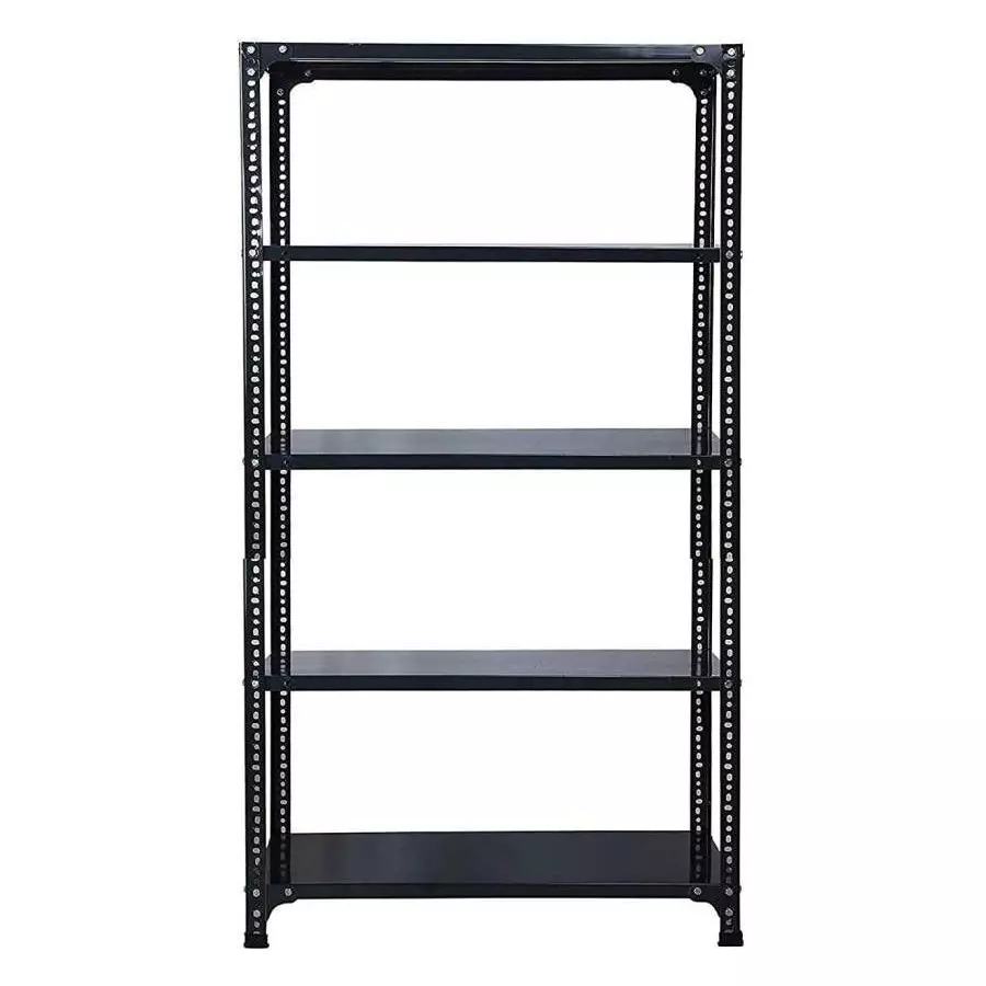 spacious-luggage-rack-grey-5-shelves-24x36x79-inch-size