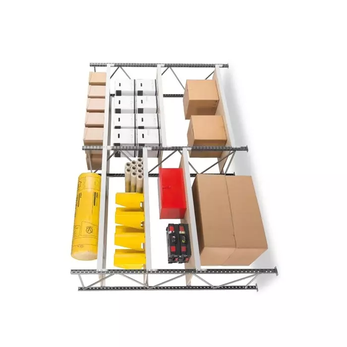 Manorga Steel Dark Grey Light Grey Storage Racking 3000 mm x 800 mm, ZRNIVSUPRSLD30801