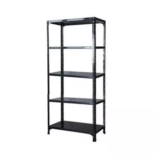 Spacious Shoe Rack Grey 5 Shelves 36x36x9 inch Size