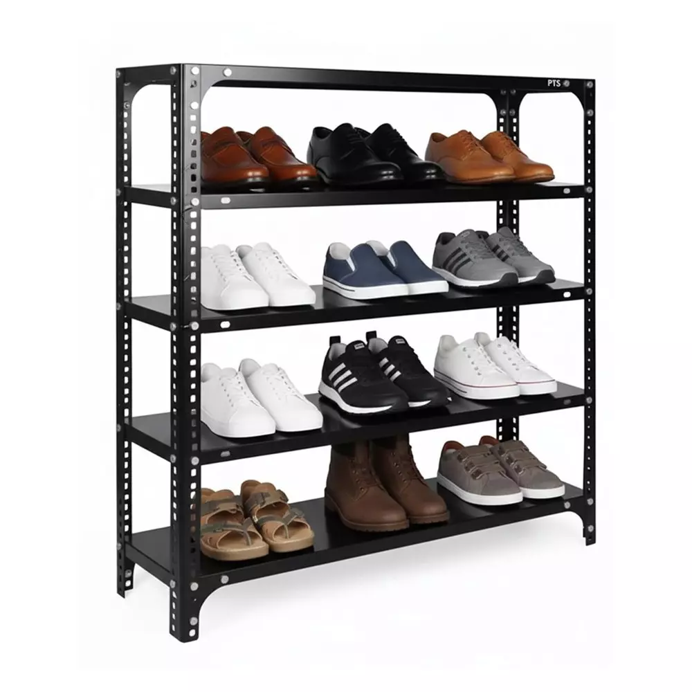 spacious-shoe-rack-grey-5-shelves-36x36x9-inch-size