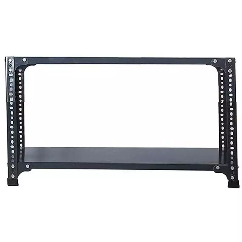 spacious-luggage-rack-grey-2-shelves-12x24x24-inch-size