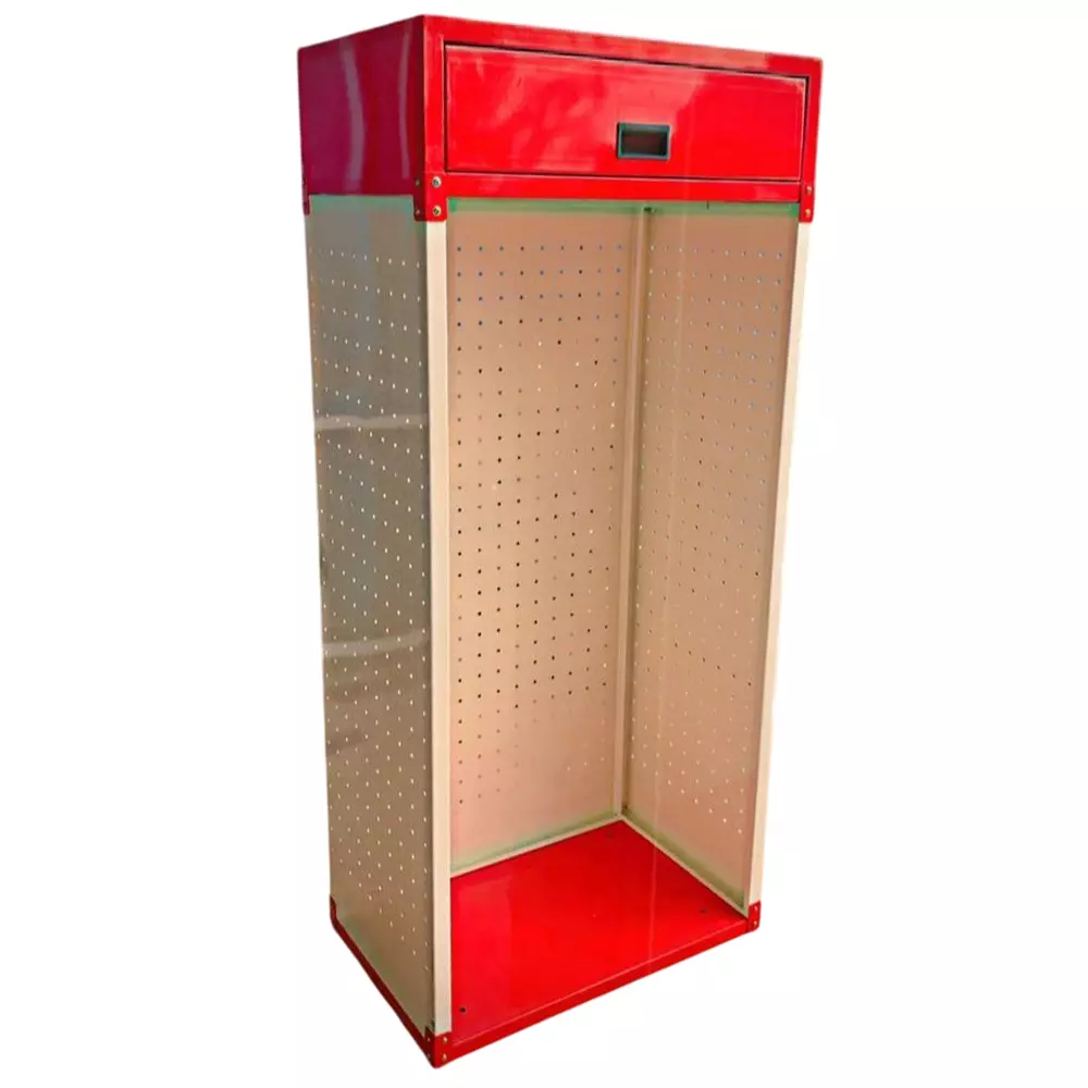 Rimsha Single Cabinet Trolley 900x450x1800 mm Mild Steel for Industrial Use
