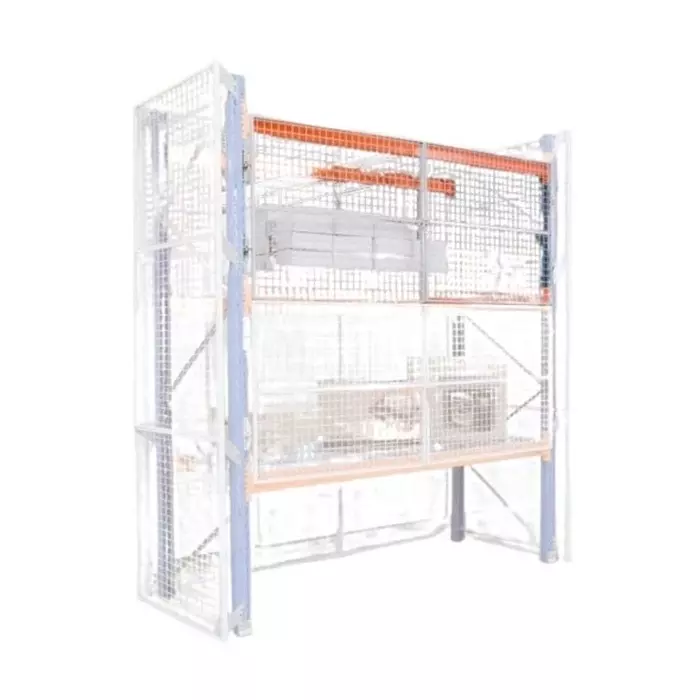 Manorga Galvanised Sheet Steel Storage Rack System Shelving System, AXZPORTGRIPAL1627